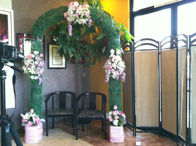 Wedding Flowers Arch