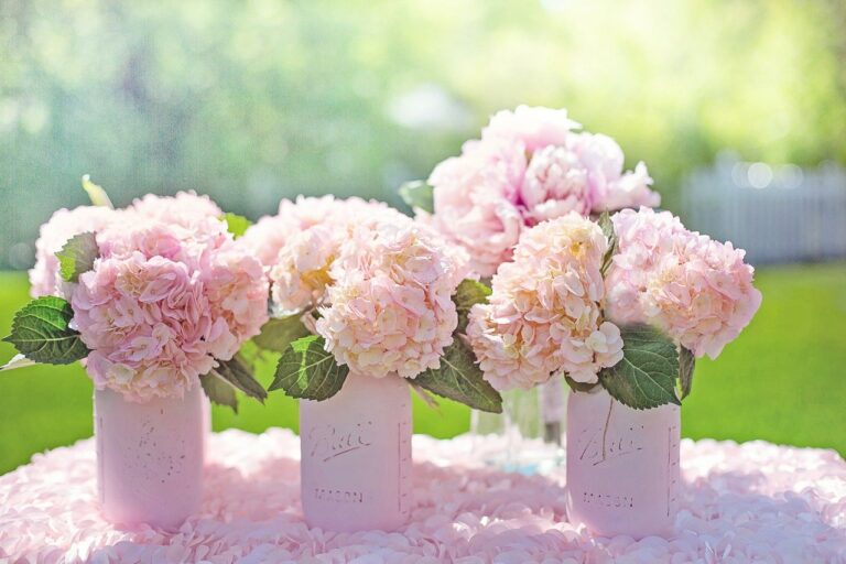 Wedding Table flowers